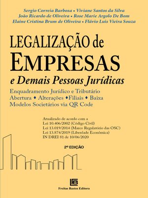 cover image of Legalização de Empresas e Demais Pessoas Jurídicas--2ª Edição